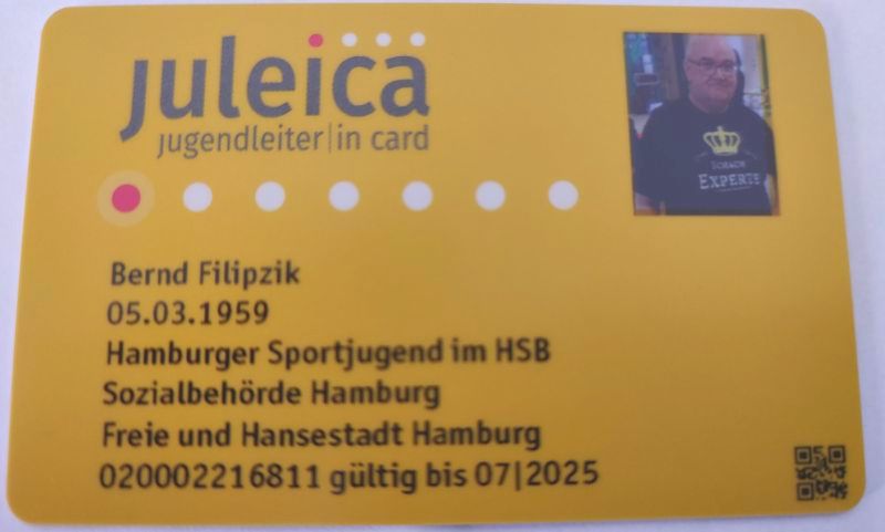 Jugendleitercard Bernd Filipzik