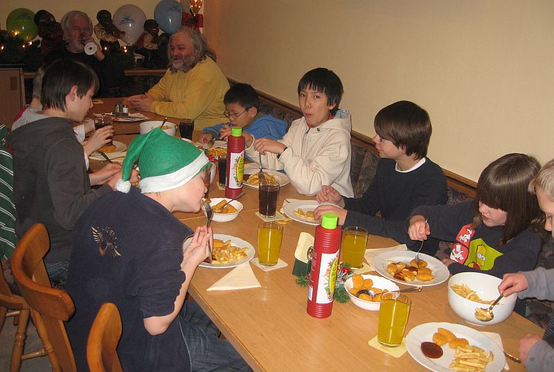 Weihnachtsfeier 2010 Schachjugend