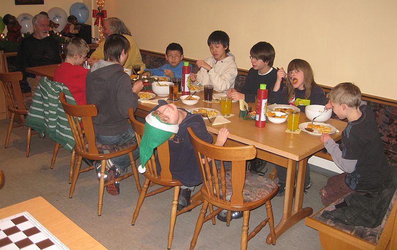 Weihnachtsfeier Schachjugend