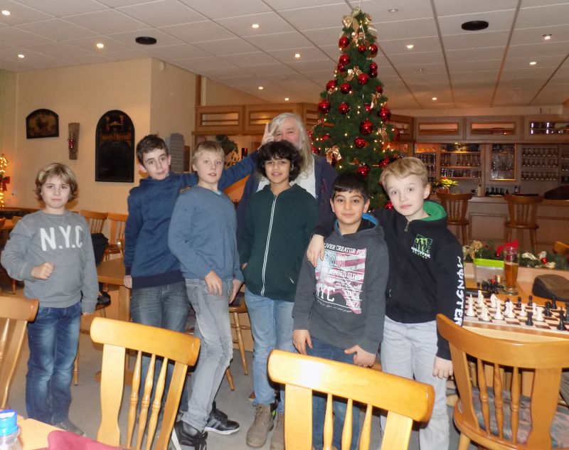 Weihnachtsfeier SVL Schach-Kids