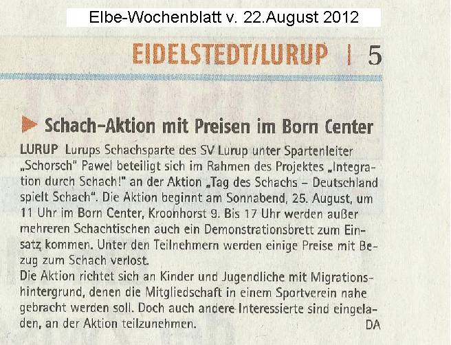 Elbe-Wochenblatt v. 22.08.2012