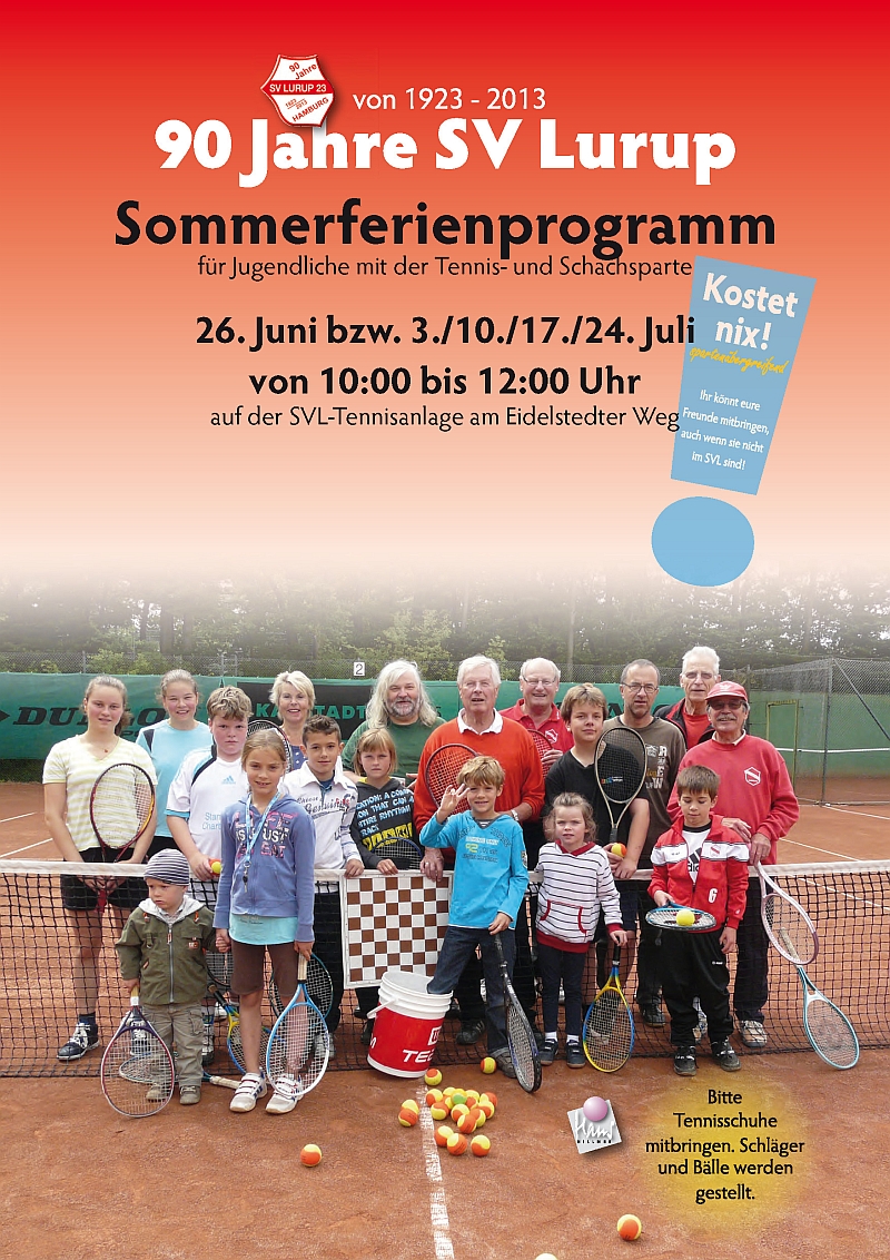 Plakat Ferienprogramm 2013